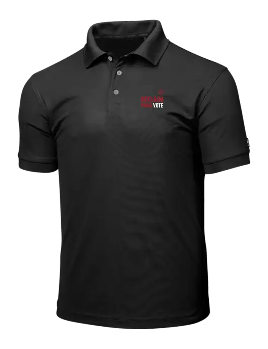 OGIO Blacktop Caliber 2.0 Polo w/Reclaim Your Vote Logo