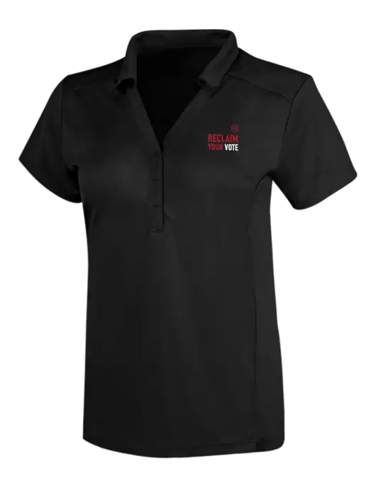 OGIO Blacktop Womens Framework Polo w/Reclaim Your Vote Logo
