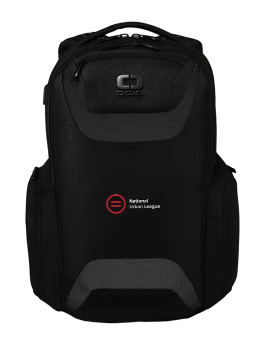 OGIO Black Charcoal Connected Pack w/National Urban League Logo
