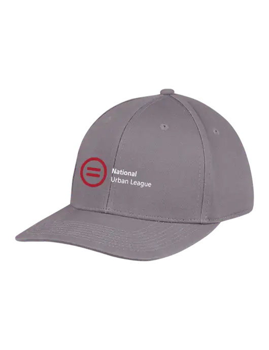 Premium Modern Structured Twill Charcoal Snapback Cap w/National Urban League Logo