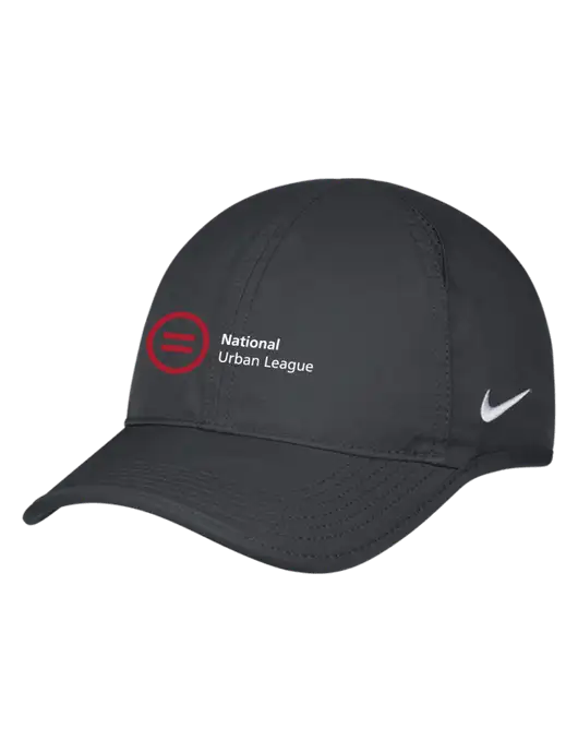 Nike Charcoal Featherlight Cap w/National Urban League Logo