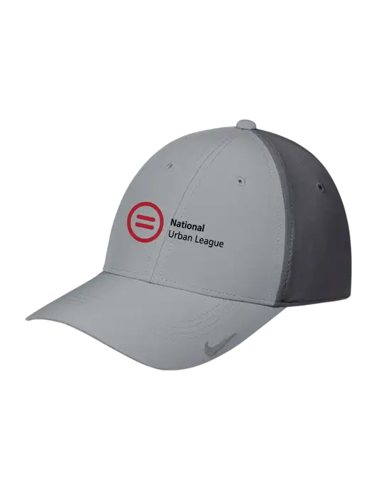 Nike Light Grey/Dark Grey Dri-FIT Legacy Cap w/National Urban League Logo