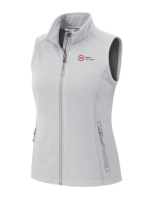 Marshmellow Womens Core Soft Shell Vest w/National Urban League Logo